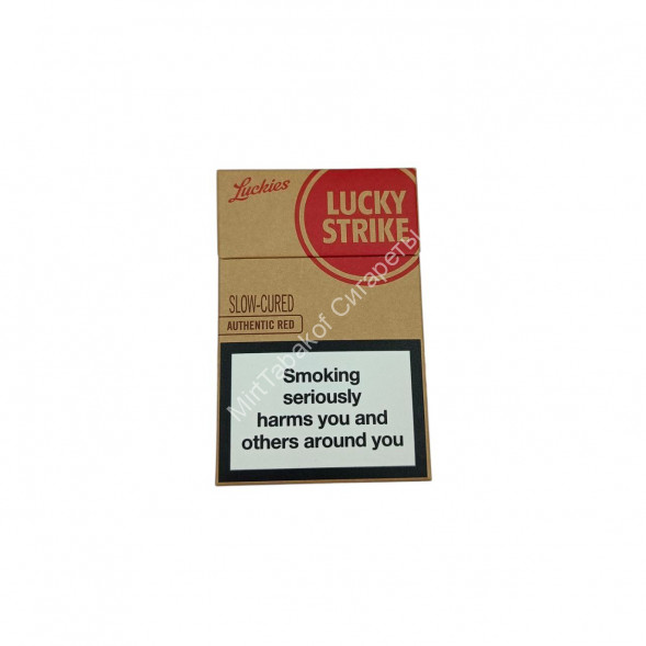 Сигареты Лаки Страйк (Lacky Strike) Authentic Red Оптом