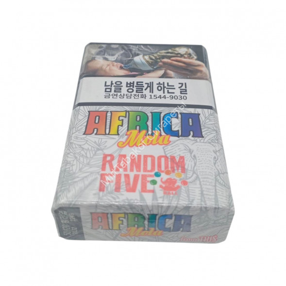 Сигареты Африка (Africa) Mota Random Live Duty Free Корея Микс