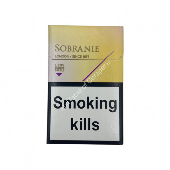 Сигареты Sobranie Gold NANO оптом