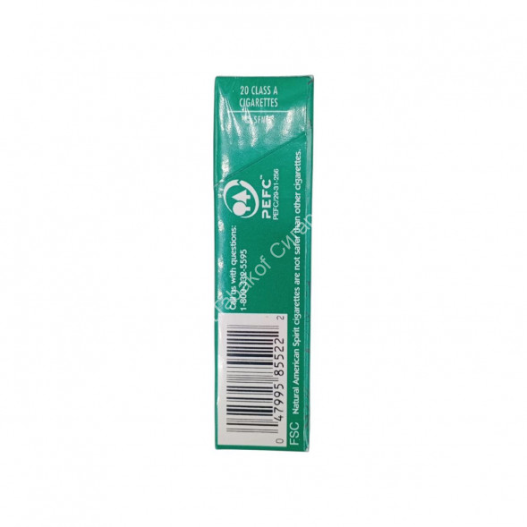 Сигареты American Spirit Dark Green Menthol Оригинал США Оптом