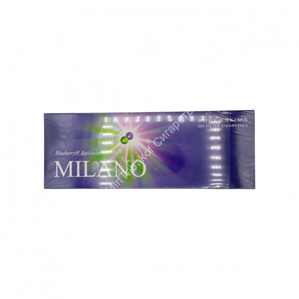 Сигареты Милано (Milano) Blueberry Applemint Super Slims Микс