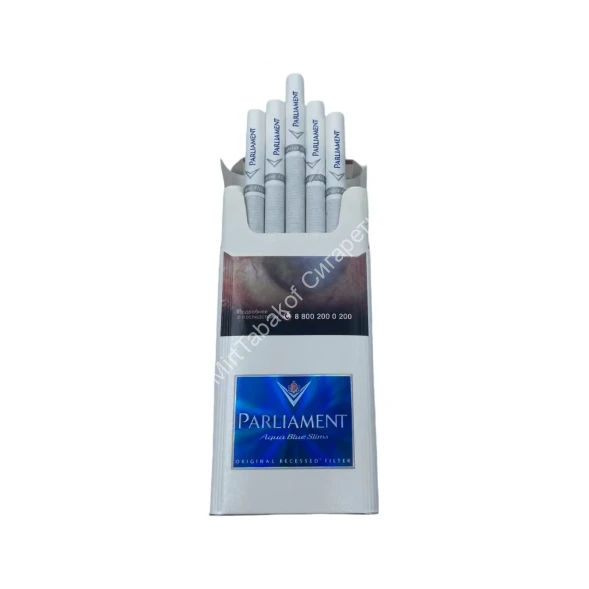 Сигареты Parliament Aqua Blue Slims Микс
