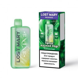 Электронная сигарета Lost mary MO 30000 Г Клубника-Киви 20мг (2%) оптом