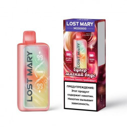 Электронная сигарета Lost mary MO 30000 Г Кислый лимон грейпфрут 20мг (2%) оптом