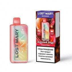 Электронная сигарета Lost mary MO 30000 Г Вишня-Лайм 20мг (2%) оптом