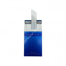 Сигареты Платинум Севен (Platinum Seven) Denim Blue SuperSlim Оптом