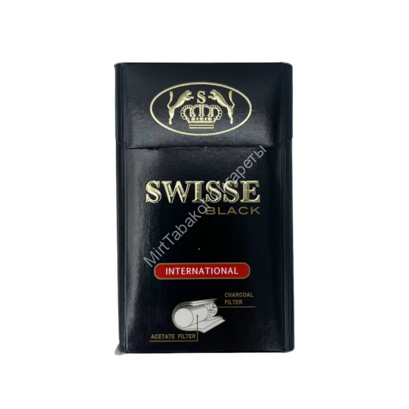 Сигареты Swisse Black International King Size оптом