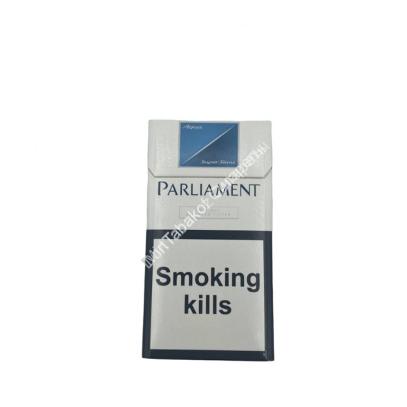 Сигареты Парламент (Parliament) Aqua Super Slims White Оптом