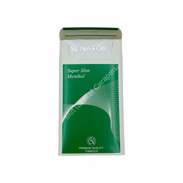 Сигареты Senator Superslim Menthol (Сенатор Суперслим Ментол) оптом