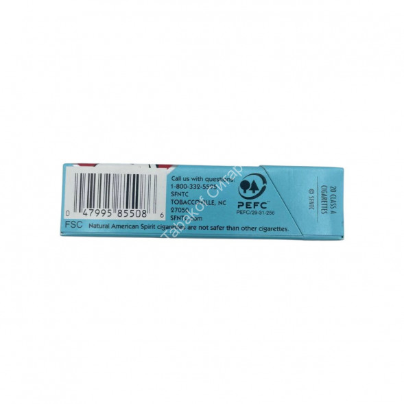 Сигареты American Spirit Full Bodied Taste Natural Tobacco Blue (USA)Оригинал Оптом