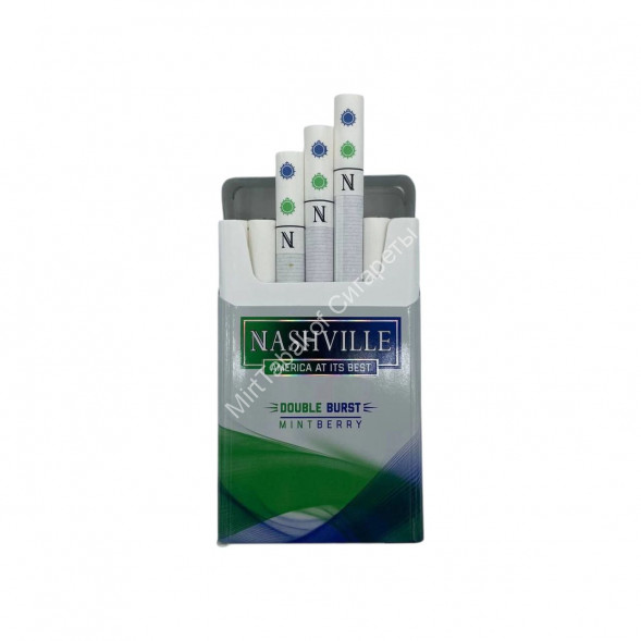 Сигареты Nashville Double Burst Mintberry Оптом