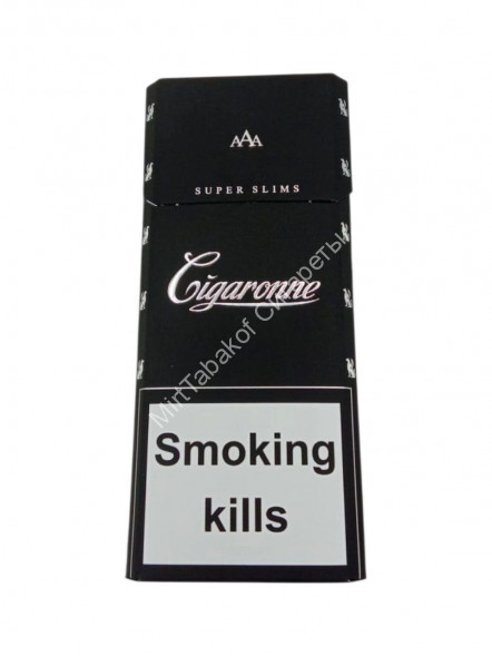 Сигареты Cigaronne Black Super Slims Микс