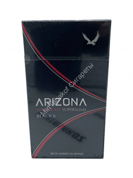 Сигареты Arizona Advanced Superslims Black 6 Микс
