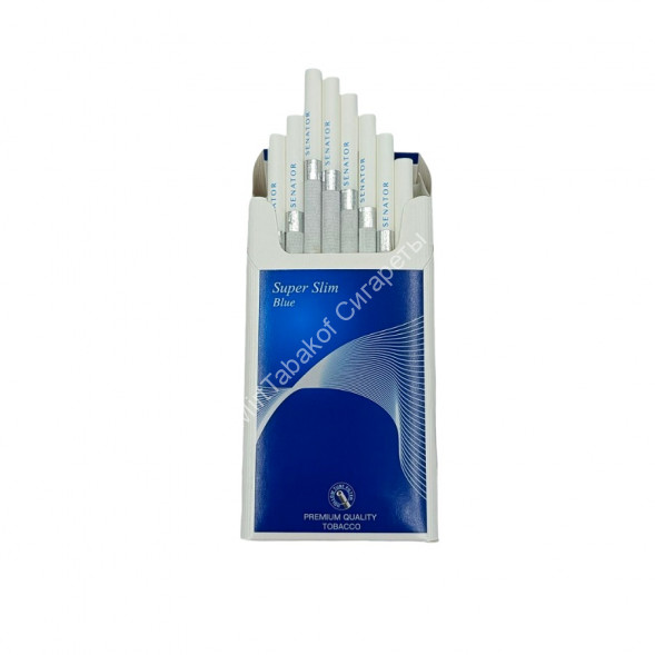 Сигареты Senator SuperSlim Blue (Сенатор Суперслим Блю) оптом   