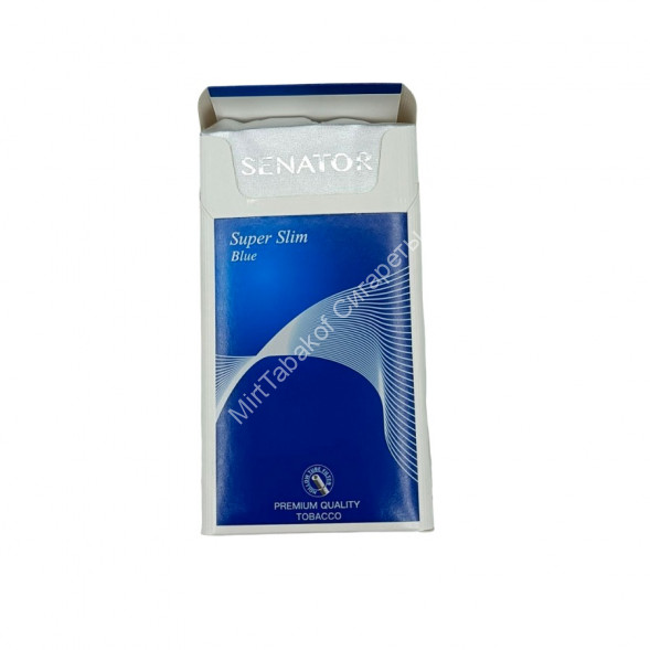 Сигареты Senator SuperSlim Blue (Сенатор Суперслим Блю) оптом   