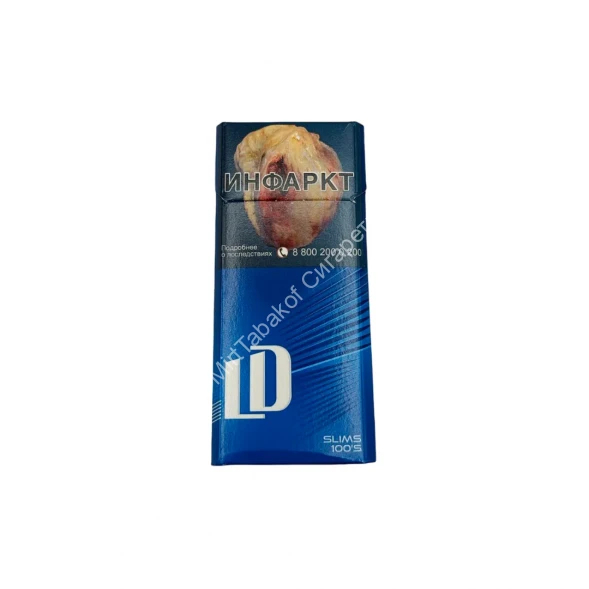 Сигареты LD Slims 100's Blue Оригинал оптом