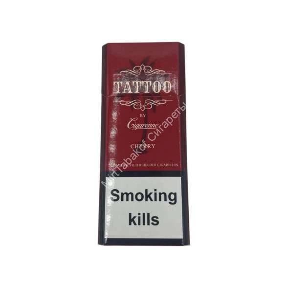 Сигареты TATTOO by Cigaronne Cherry Slim Оптом