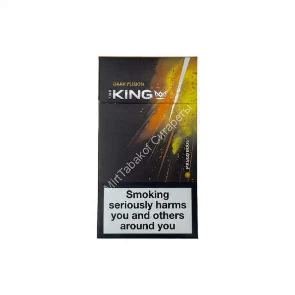 Сигареты The King Dark Fusion Mango Boost Super Slims оптом
