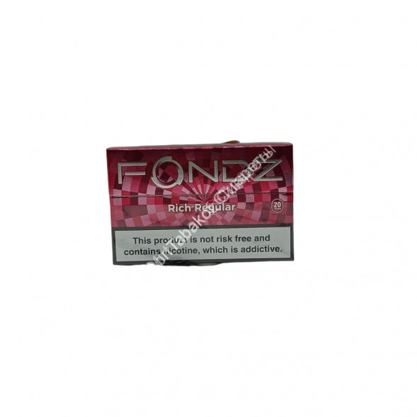 Стики табачные Стики Fondz Rich regular (Классический табак) Китай оптом