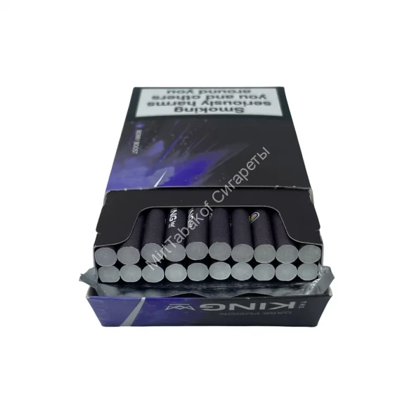 Сигареты The King Dark Fusion Berry Boost Super Slims МИКС
