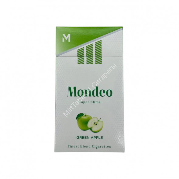 Сигареты Mondeo Green Apple SuperSlims Микс