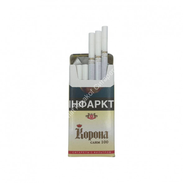 Корона Слим Жёлтая 100 Оригинал Оптом