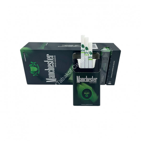 Сигареты Manchester (Манчестер) Green Blast Микс